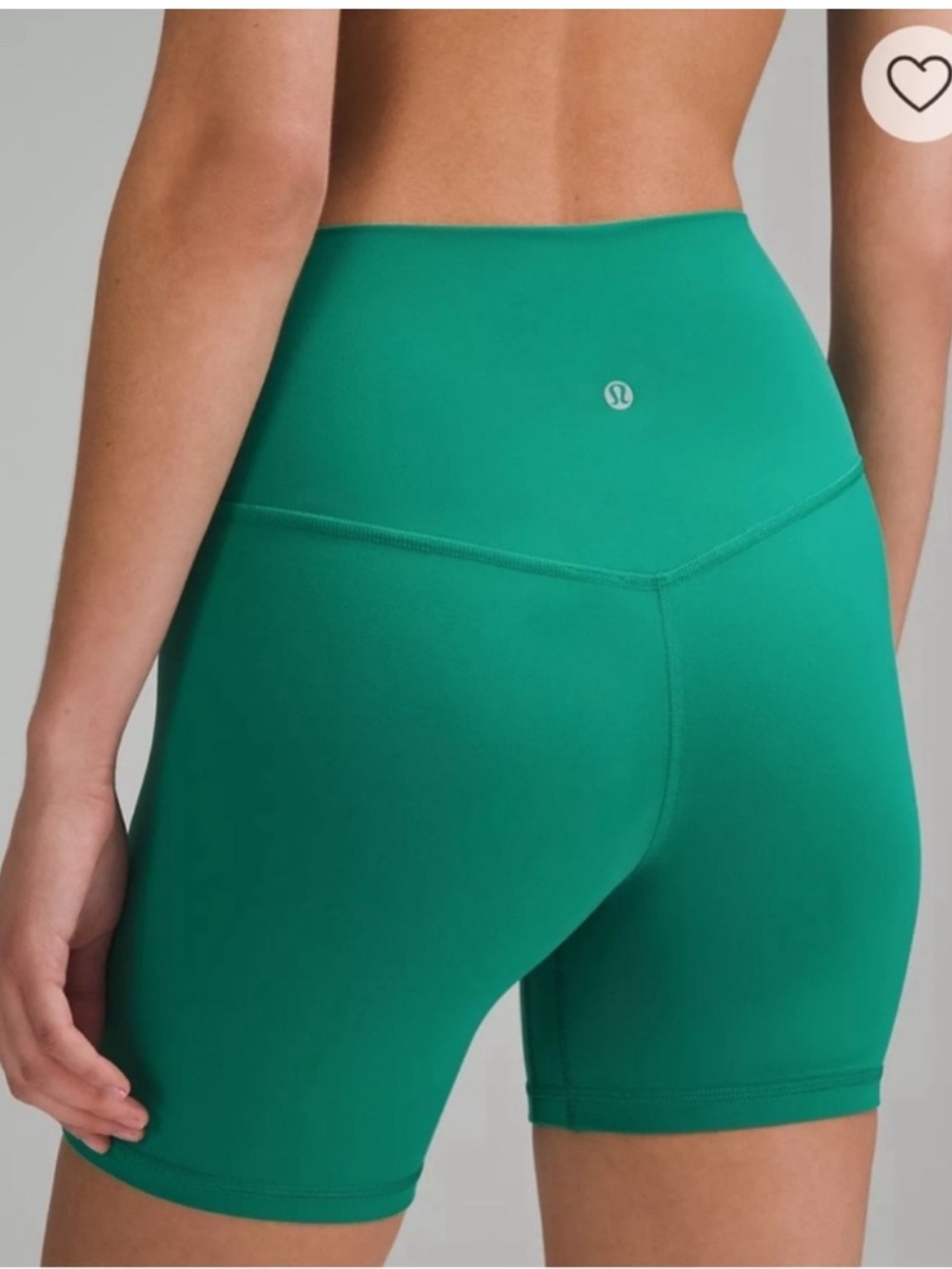 Lululemon Align High Rise Shorts 6” Cascadia Green Sz 6
